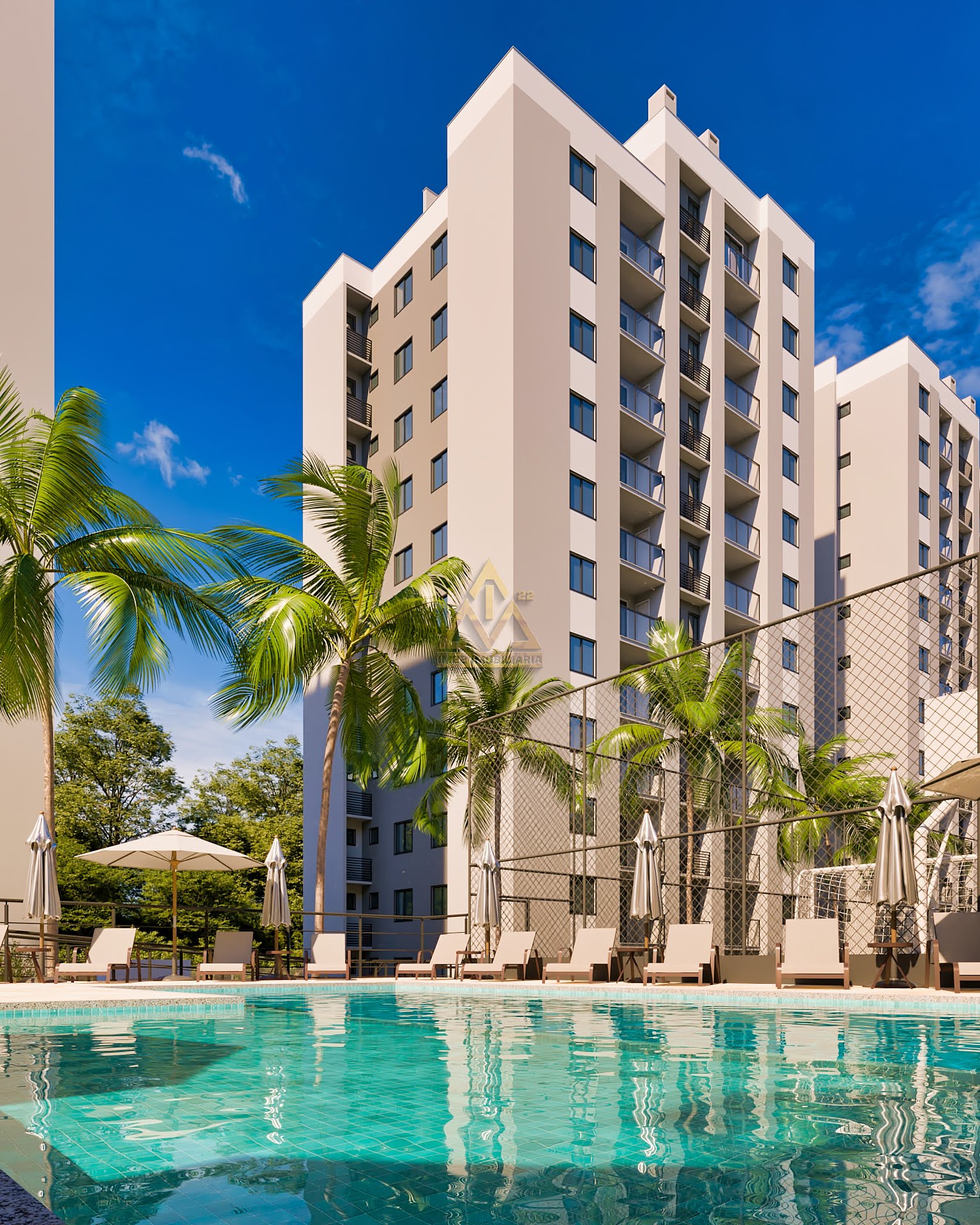 Apartamento à venda com 2 quartos, 1 suíte, 1 vaga e 54m² no Escola Agrícola, Blumenau (SC) — foto 3 de 28
