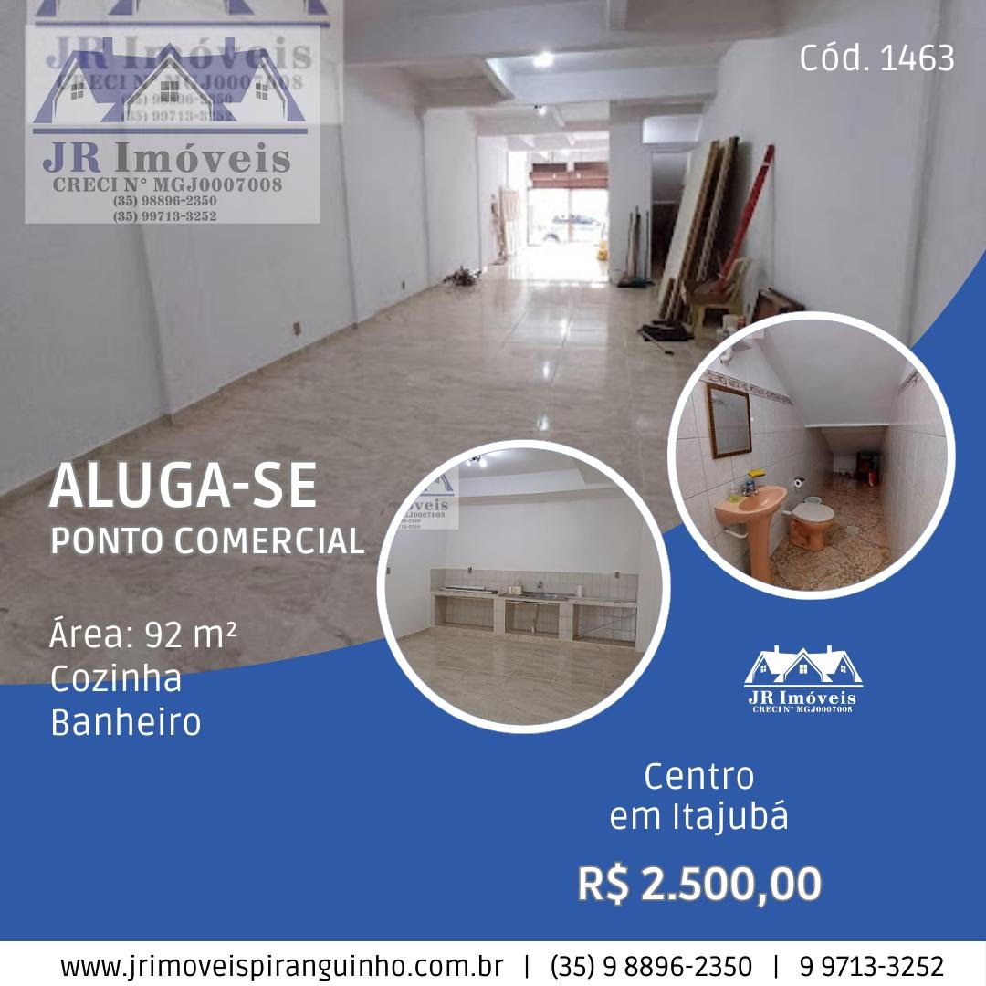 Comercial para alugar com 1 banheiro e 92m² no Centro, Itajubá (MG) — foto 8 de 8