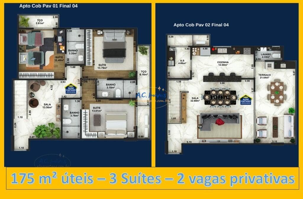 Apartamento à venda com 2 quartos, 1 suíte, 2 vagas e 82m² no Guilhermina, Praia Grande (SP) — foto 10 de 20
