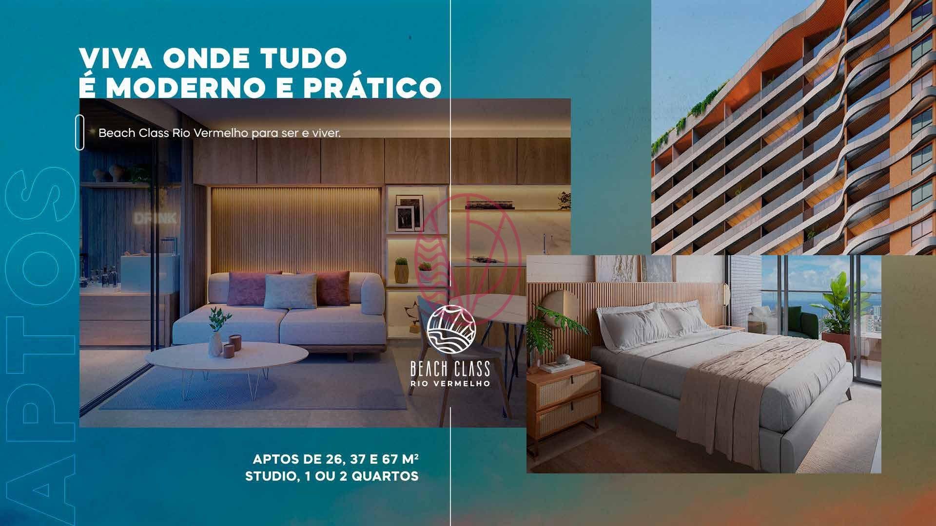 Apartamento à venda com 1 quarto, 1 suíte, 1 vaga e 26m² no Rio Vermelho, Salvador (BA) — foto 27 de 30