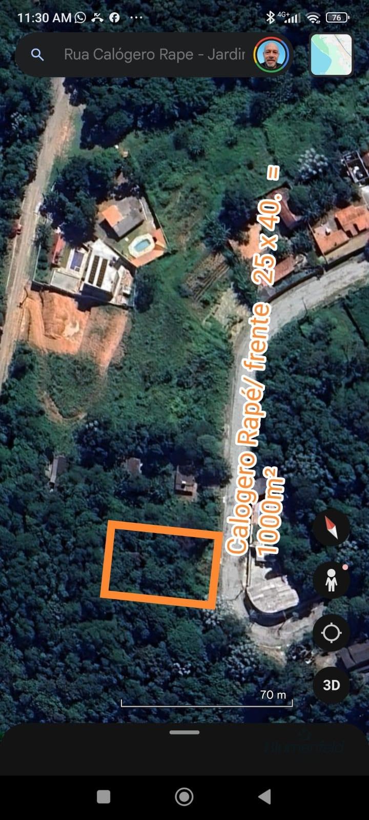 Terreno à venda com 1000m² de terreno no Caputera, Arujá (SP) — foto 2 de 2