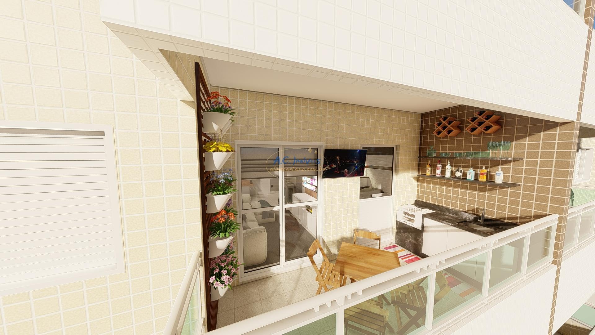 Apartamento à venda com 2 quartos, 1 suíte, 1 vaga e 66m² no Caiçara, Praia Grande (SP) — foto 18 de 26