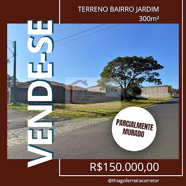 Lote / Terreno em Bairro Jardim  -  Santa Rita do Passa Quatro