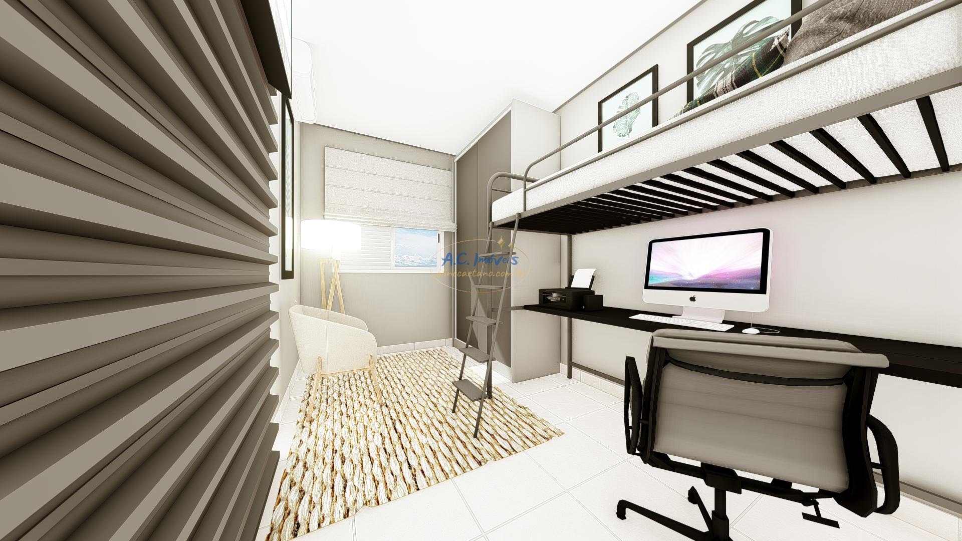 Apartamento à venda com 2 quartos, 1 suíte, 1 vaga e 66m² no Caiçara, Praia Grande (SP) — foto 17 de 26