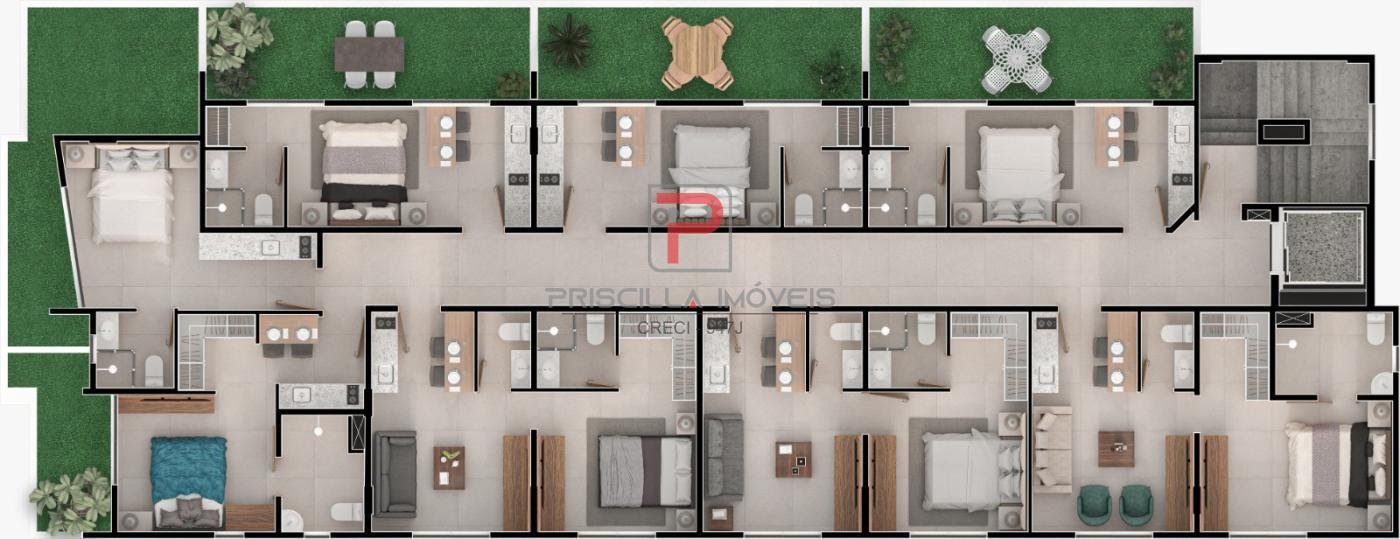 Apartamento à venda com 1 quarto, 1 suíte, 1 vaga e 20m² no Manaíra, João Pessoa (PB) — foto 8 de 8