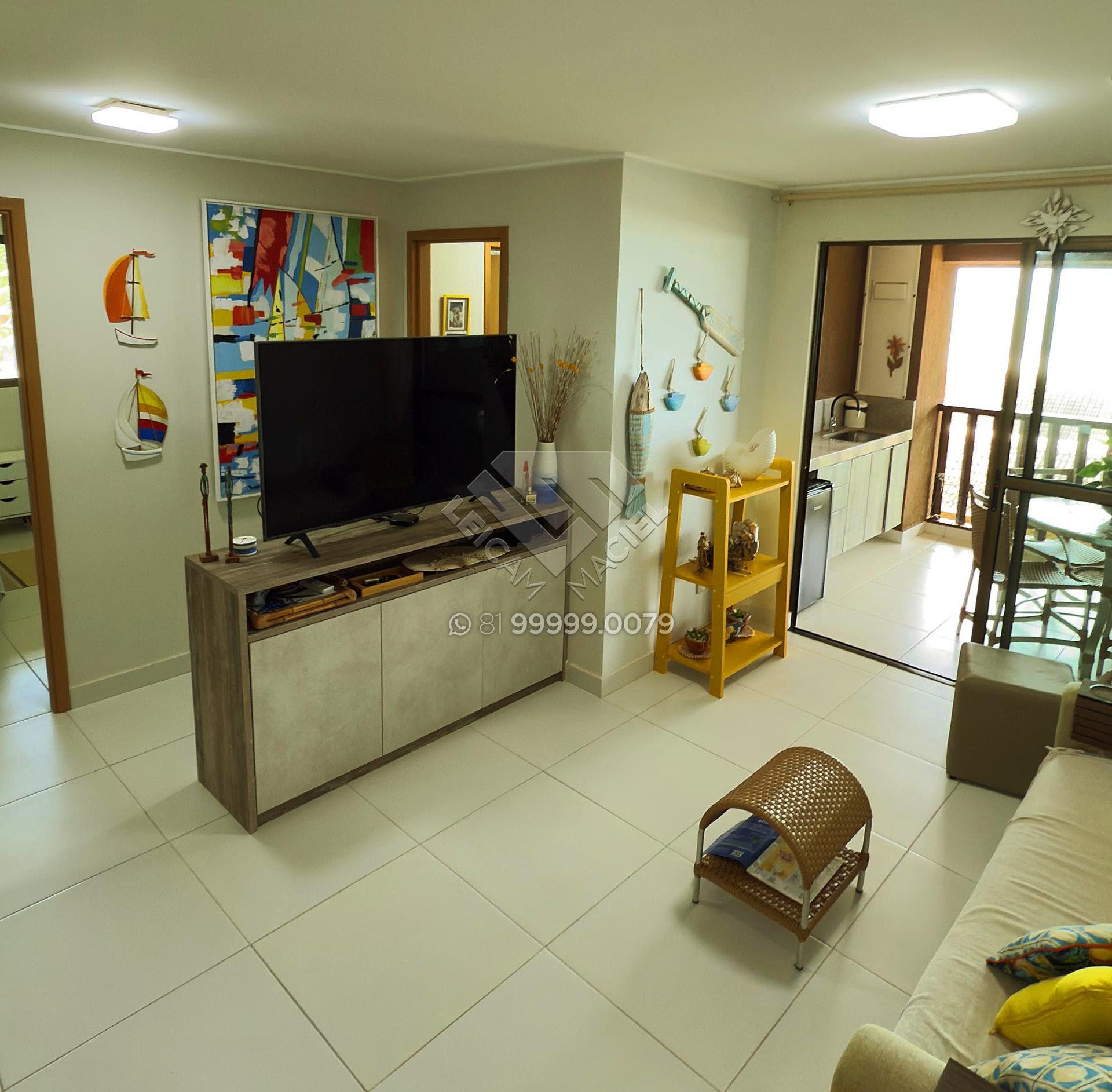 Apartamento à venda com 3 quartos, 1 suíte, 2 vagas e 82m² no Muro Alto, Ipojuca (PE) — foto 8 de 30