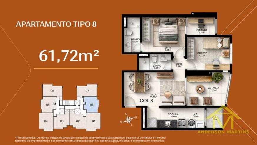 Apartamento à venda com 2 quartos, 2 banheiros, 1 vaga e 62m² no Jockey de Itaparica, Vila Velha (ES) — foto 15 de 20