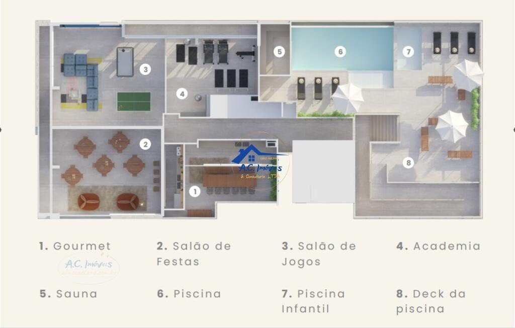 Apartamento à venda com 2 quartos, 1 suíte, 1 vaga e 55m² no Guilhermina, Praia Grande (SP) — foto 5 de 14