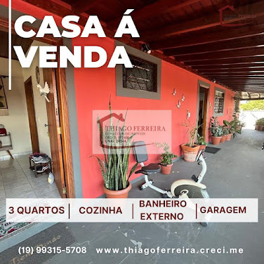 Casa em Jardim Cinelândia  -  Santa Rita do Passa Quatro