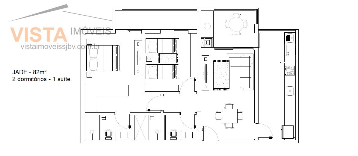 Apartamento à venda com 2 quartos, 1 suíte, 1 vaga e 82m² no Riviera de São João, São João da Boa Vista (SP) — foto 10 de 16