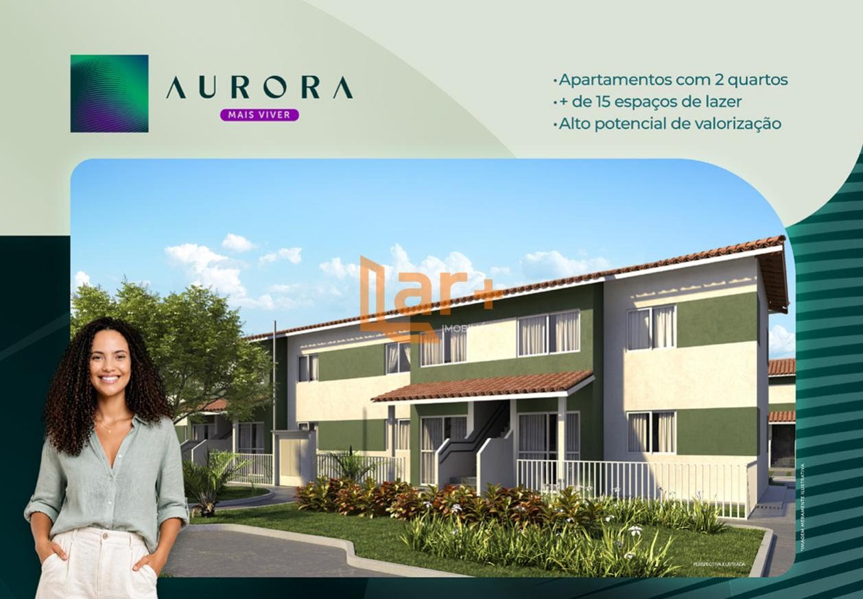 Apartamento à venda com 2 quartos, 1 banheiro e 55m² no Olhos D'água, Barra dos Coqueiros — foto principal