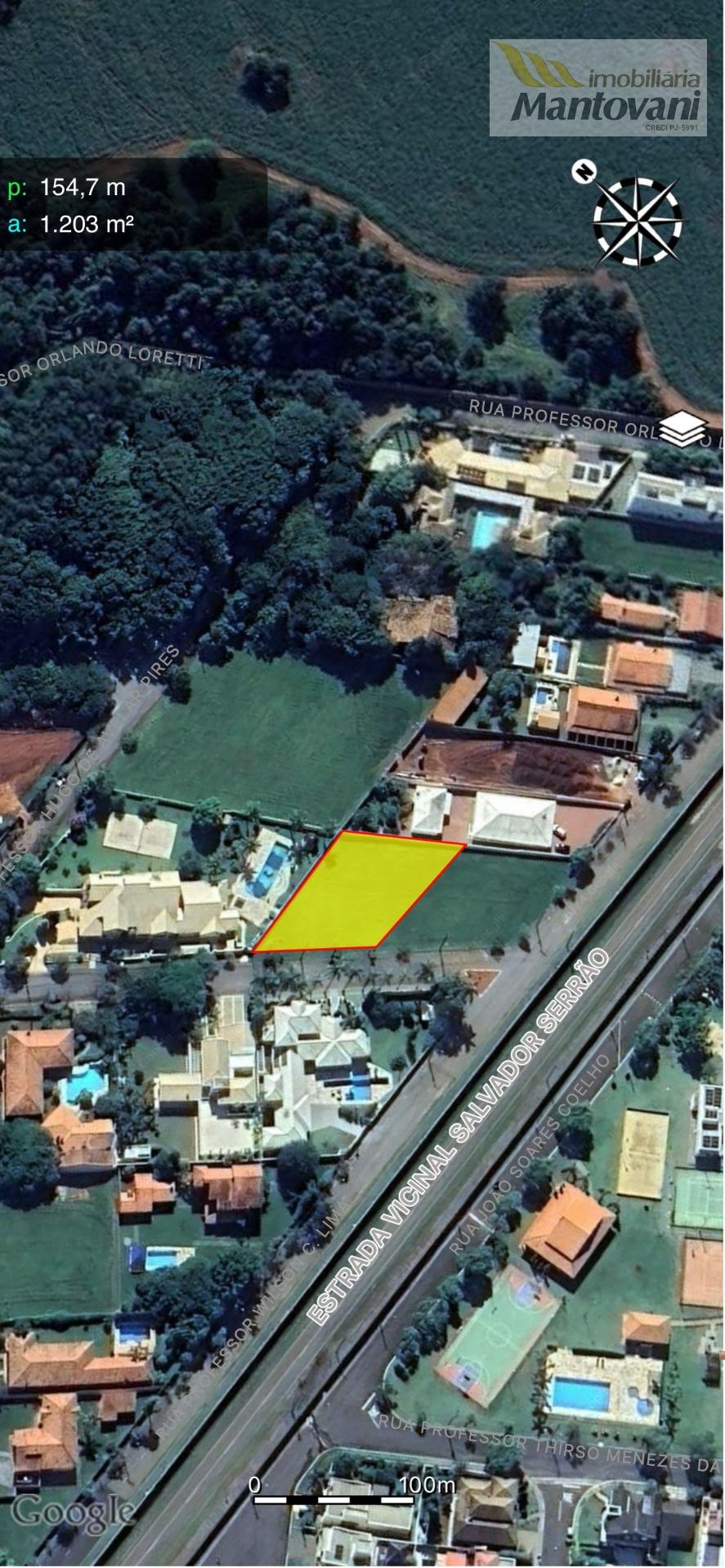 Terreno à venda com 1366m² de terreno no Parque Residencial Colina das Estrelas, Tatuí (SP) — foto 5 de 7