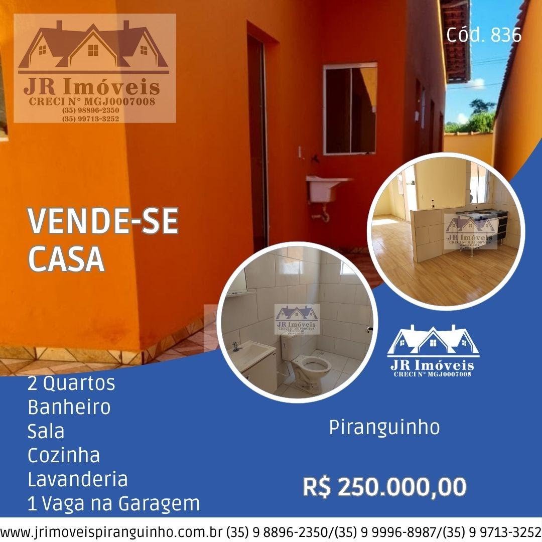 Casa à venda com 2 quartos, 1 banheiro, 1 vaga e 123m² no Santa Barbara, Piranguinho (MG) — foto 2 de 17
