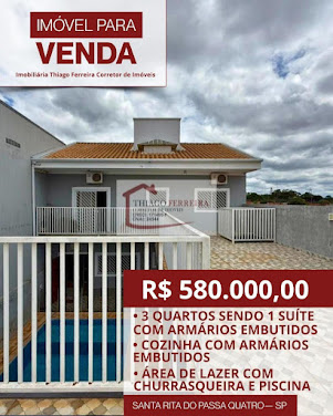 Casa em Jardim Alvorada  -  Santa Rita do Passa Quatro