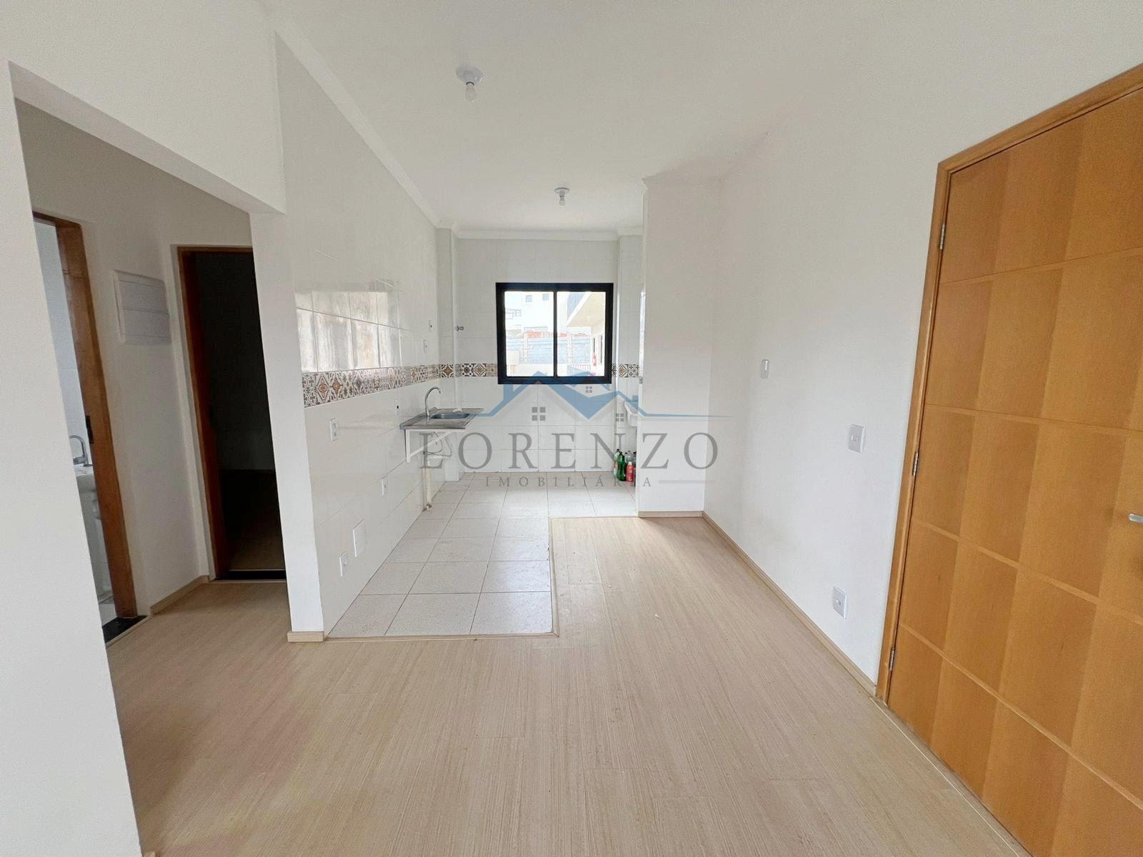 Sala de estar e cozinha