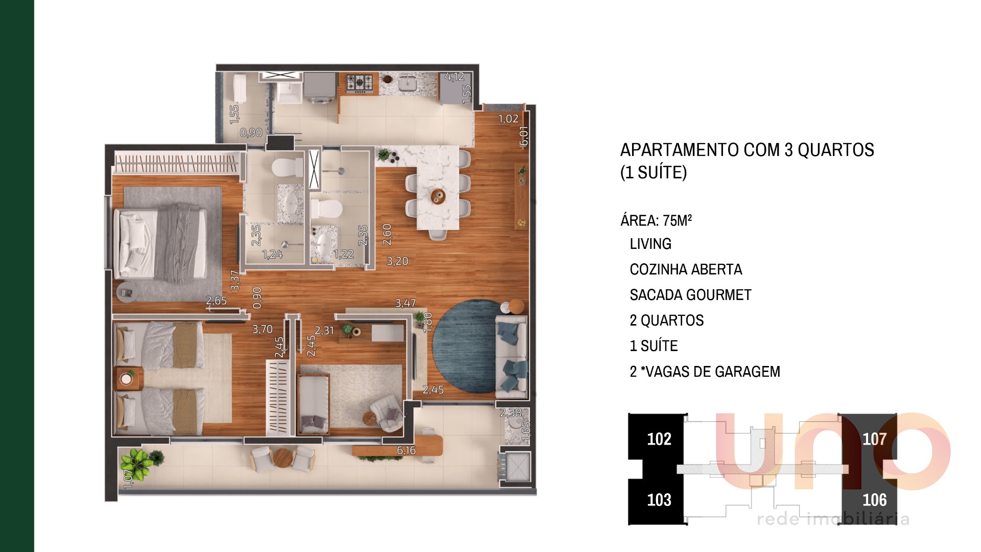 Apartamento à venda com 3 quartos, 1 suíte, 1 vaga e 75m² no Jardim Veraneio, Campo Grande (MS) — foto 28 de 30