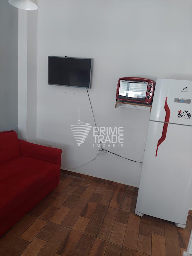 Kitnet "pé na areia" na Boa Vista  em  São Vicente/SP.