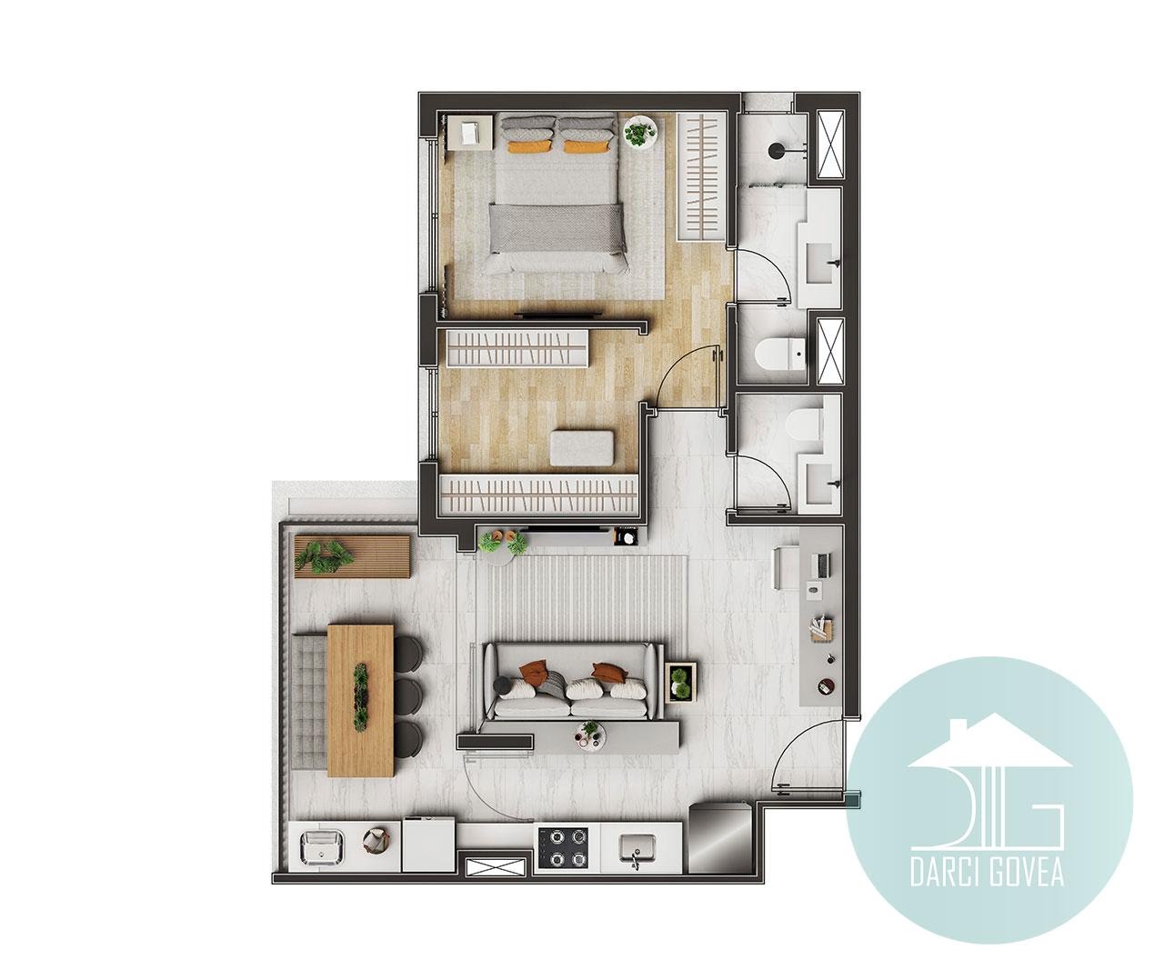 Apartamento à venda com 2 quartos, 1 suíte, 1 vaga e 52m² no Vila Leopoldina, São Paulo (SP) — foto 6 de 19