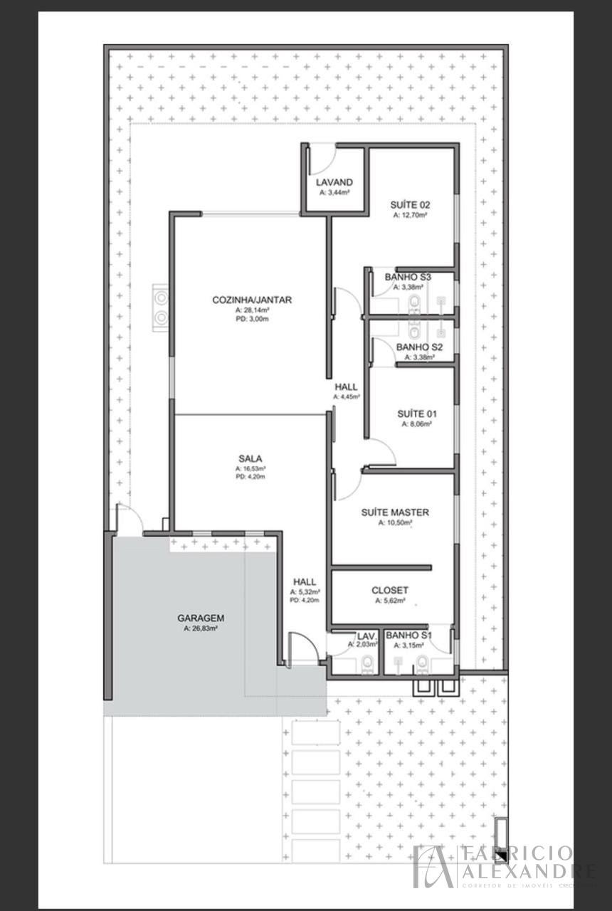 Casa à venda com 3 quartos, 3 suítes, 2 vagas e 150m² no Terras de Alphaville, Mirassol (SP) — foto 2 de 30