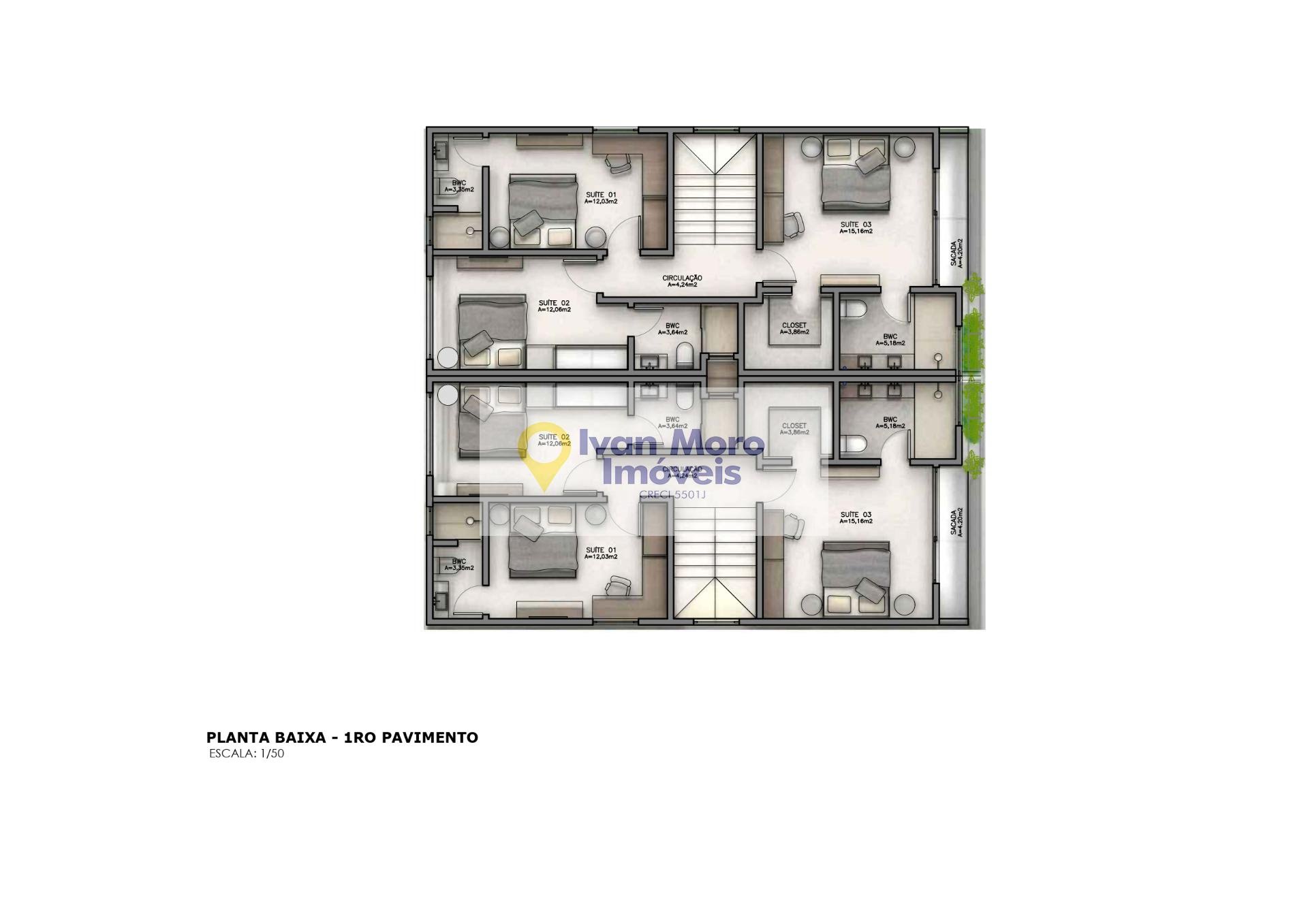 Casa à venda com 3 quartos, 3 suítes, 2 vagas e 172m² no Daniela, Florianópolis (SC) — foto 9 de 12