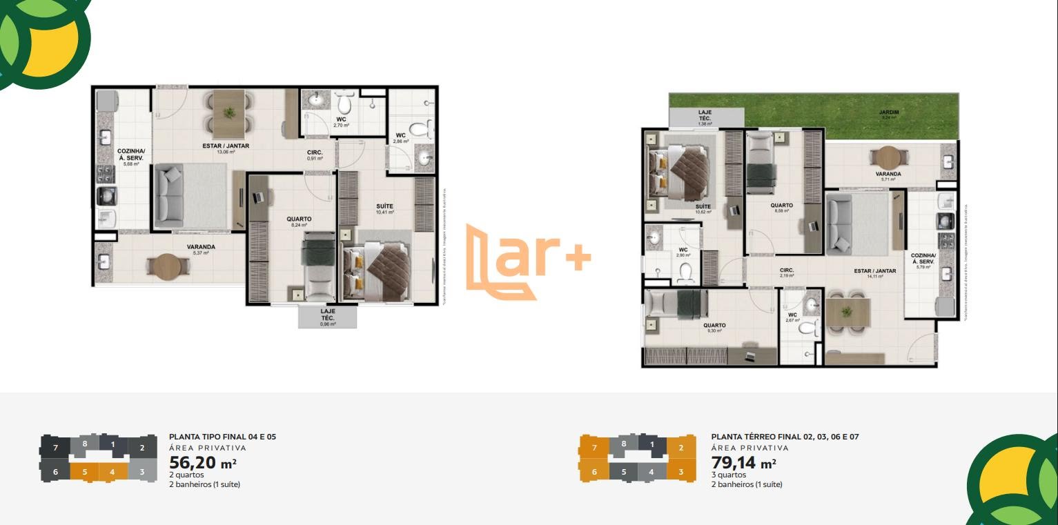 Apartamento à venda com 3 quartos, 1 suíte, 1 vaga e 70m² no Jabotiana, Aracaju (SE) — foto 29 de 30