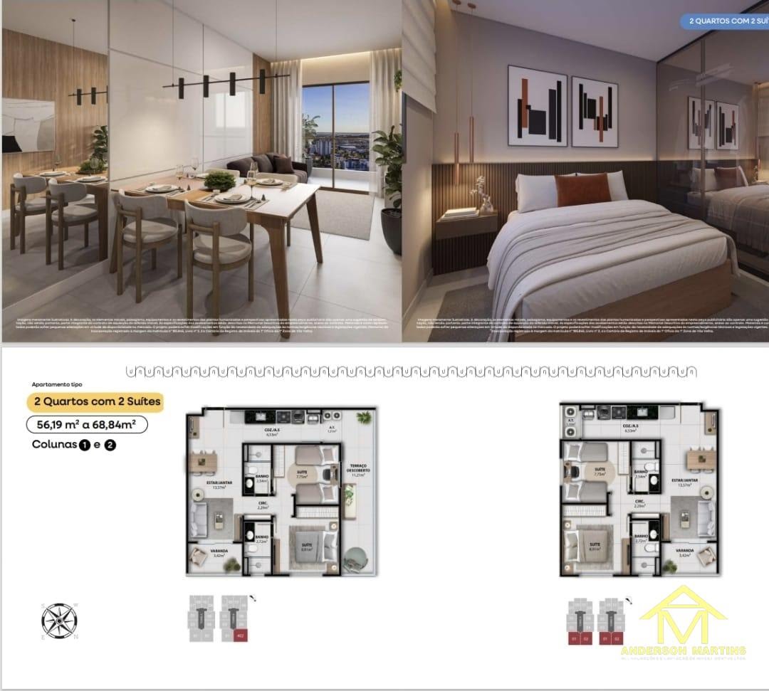 Apartamento à venda com 1 quarto, 1 banheiro, 1 vaga e 34m² no Coqueiral de Itaparica, Vila Velha (ES) — foto 12 de 15