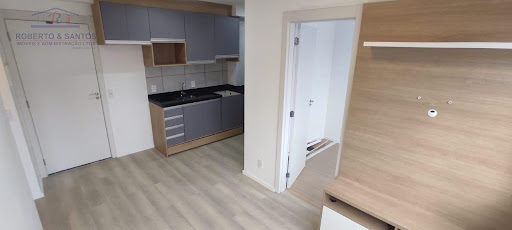 sala com a cozinha