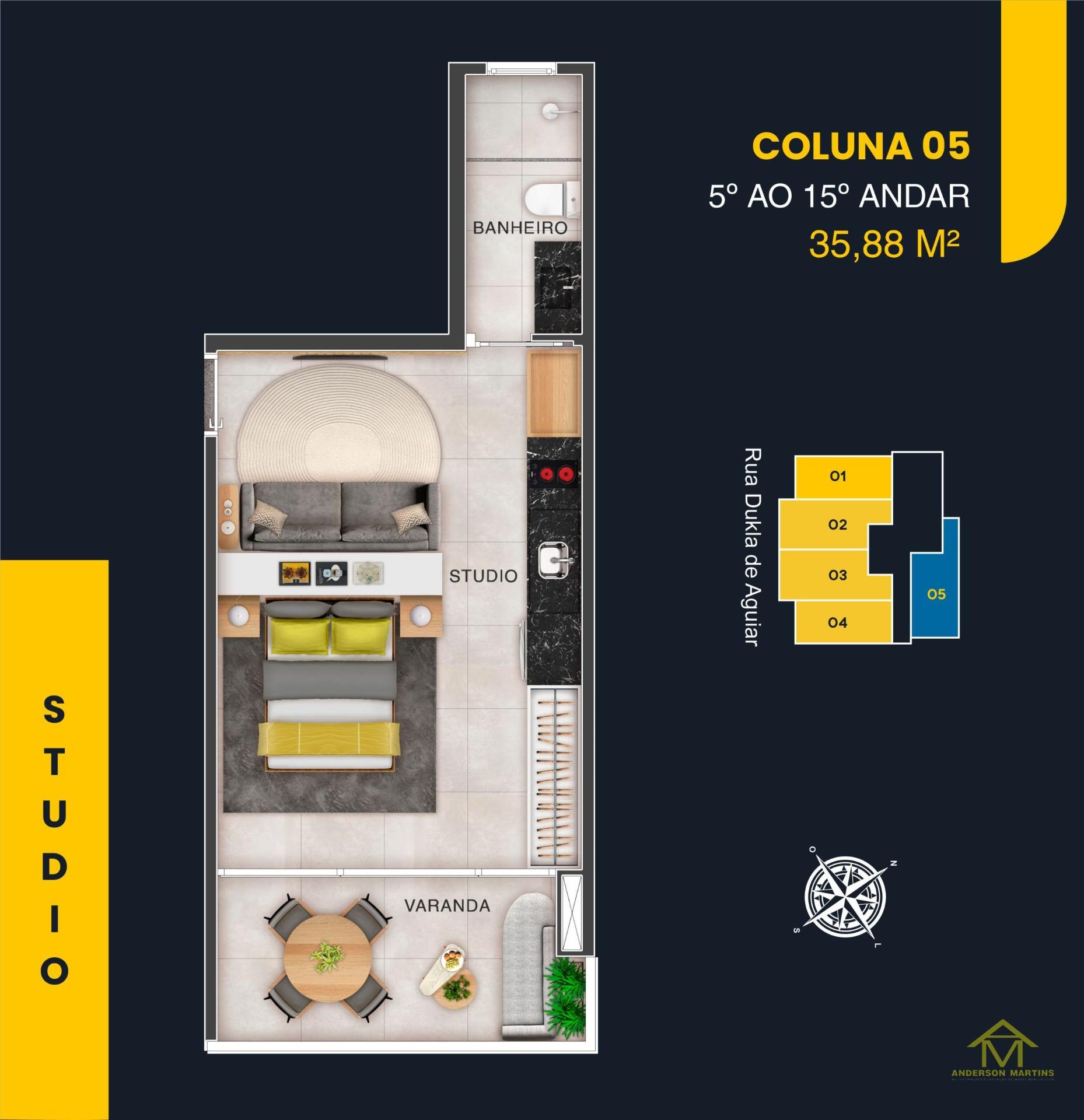 Apartamento à venda com 1 quarto, 1 banheiro e 30m² no Santa Helena, Vitória (ES) — foto 13 de 15