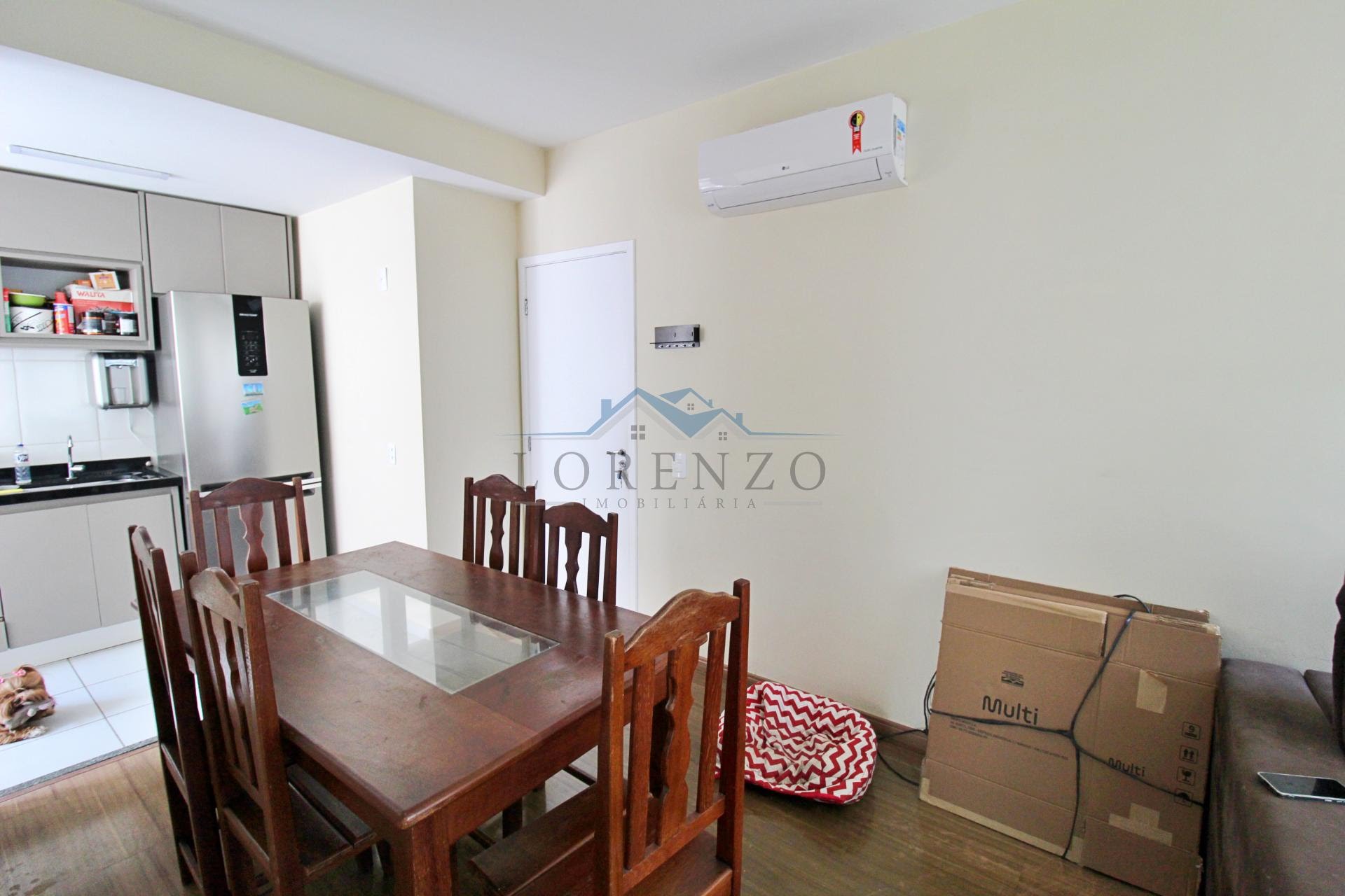 Sala de estar e cozinha