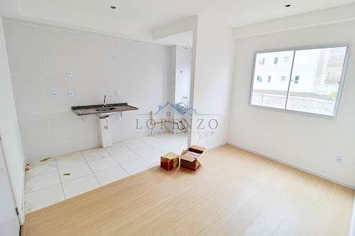 Sala de estar e cozinha