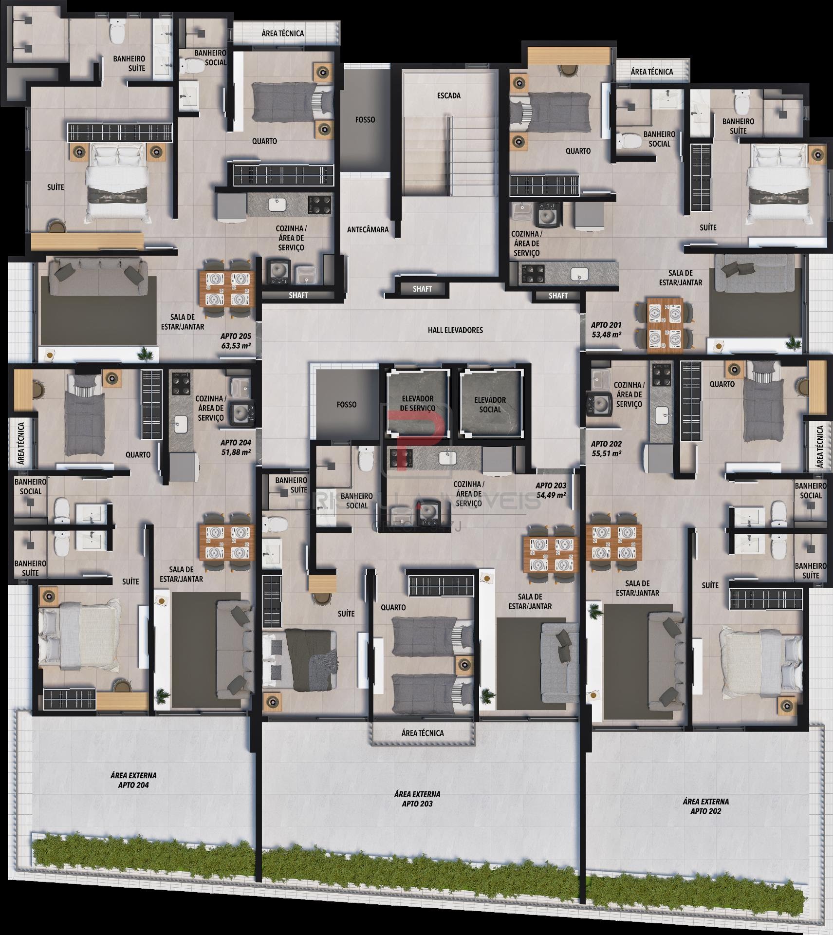 Apartamento à venda com 3 quartos, 1 suíte, 1 vaga e 64m² no Jardim Oceania, João Pessoa (PB) — foto 27 de 30