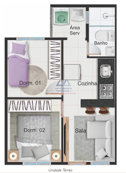 Apartamento à venda com 2 quartos, 1 banheiro e 45m² no Vila Vera, São Paulo (SP) — foto 2 de 20