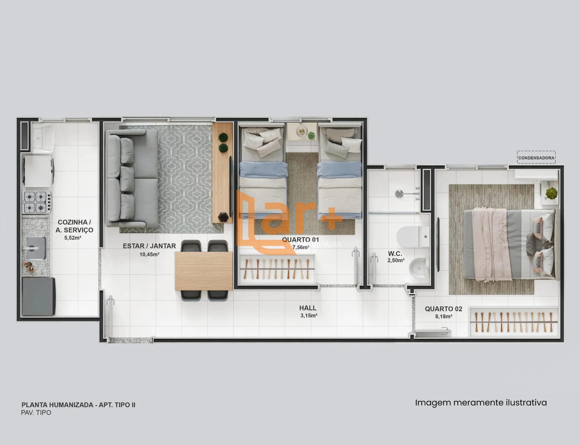 Apartamento à venda com 2 quartos, 1 banheiro, 1 vaga e 44m² no Soledade, Aracaju (SE) — foto 26 de 27
