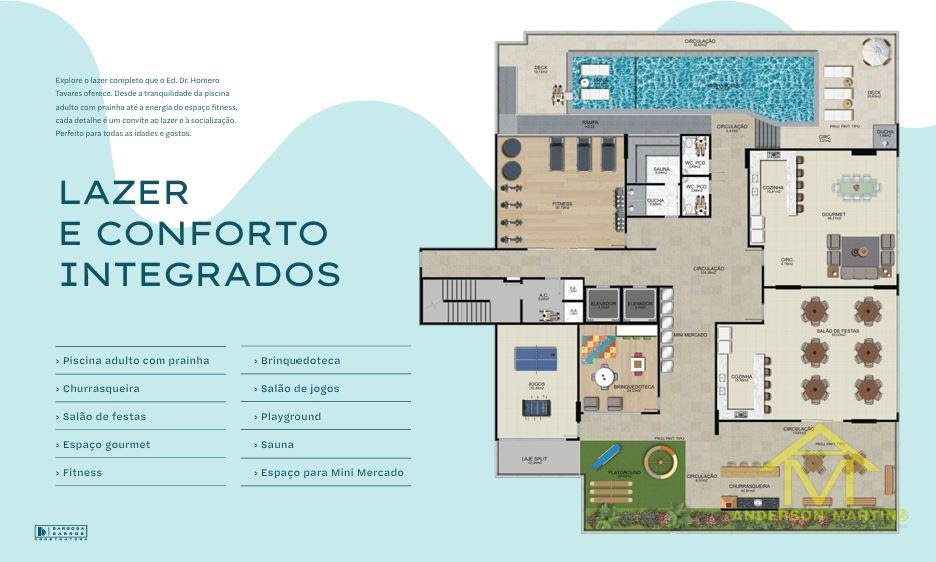 Apartamento à venda com 3 quartos, 2 banheiros, 2 vagas e 82m² no Praia da Costa, Vila Velha (ES) — foto 12 de 16