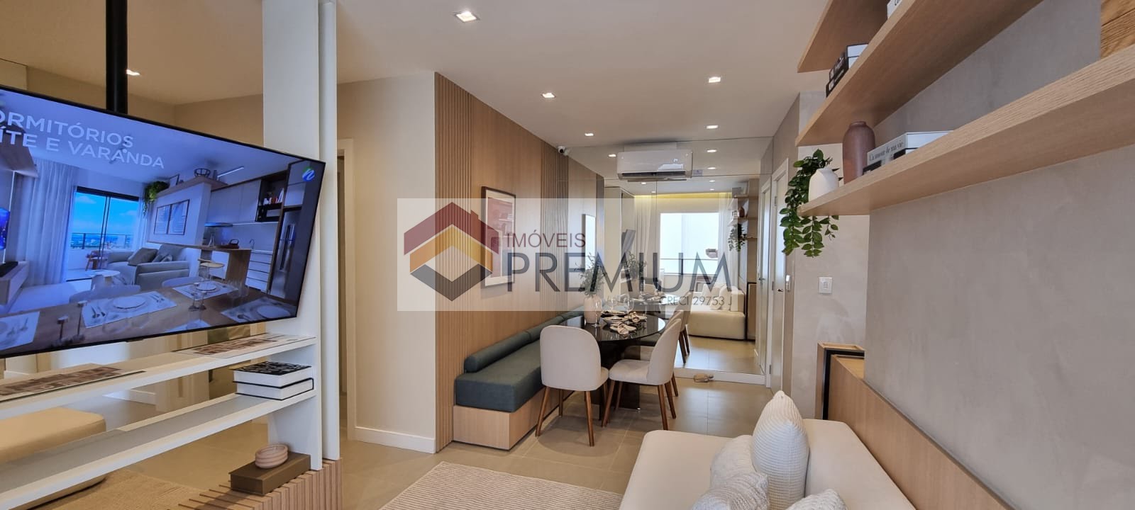 Apartamento Decorado sala