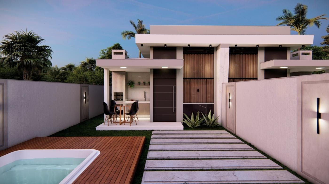 Casa à venda com 3 quartos, 2 banheiros, 2 vagas e 210m² no Ouro Verde, Rio das Ostras — foto principal