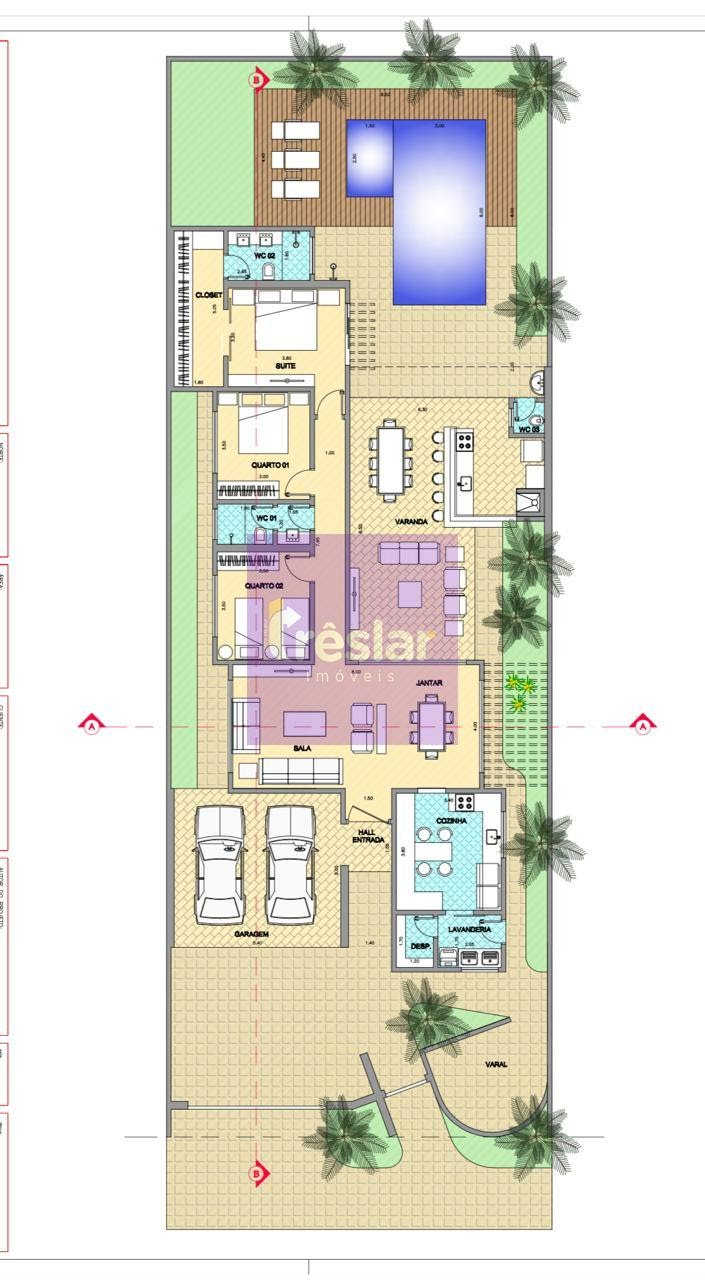 Casa à venda com 3 quartos, 1 suíte, 4 vagas e 206m² no Jardim dos Ipês, Três Lagoas (MS) — foto 21 de 21