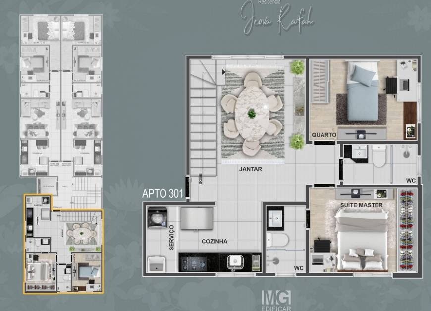 Cobertura à venda com 3 quartos, 1 suíte, 2 vagas e 50m² no Letícia, Belo Horizonte (MG) — foto 12 de 17