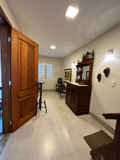 Sala de visitas no térreo 