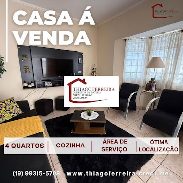 Casa em Jardim Cinelândia  -  Santa Rita do Passa Quatro