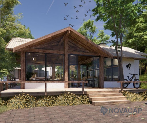 Casa Térrea em Bonito - Tarumã Hípica Park: 3 Suítes por R$1.850.000