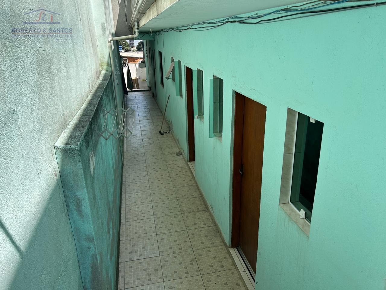 Corredor para a  casa 3