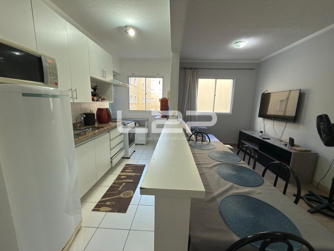 Apartamento para alugar com 2 quartos, 1 banheiro, 1 vaga e 54m² no Parque Residencial Jundiaí, Jundiaí (SP) — foto 3 de 12