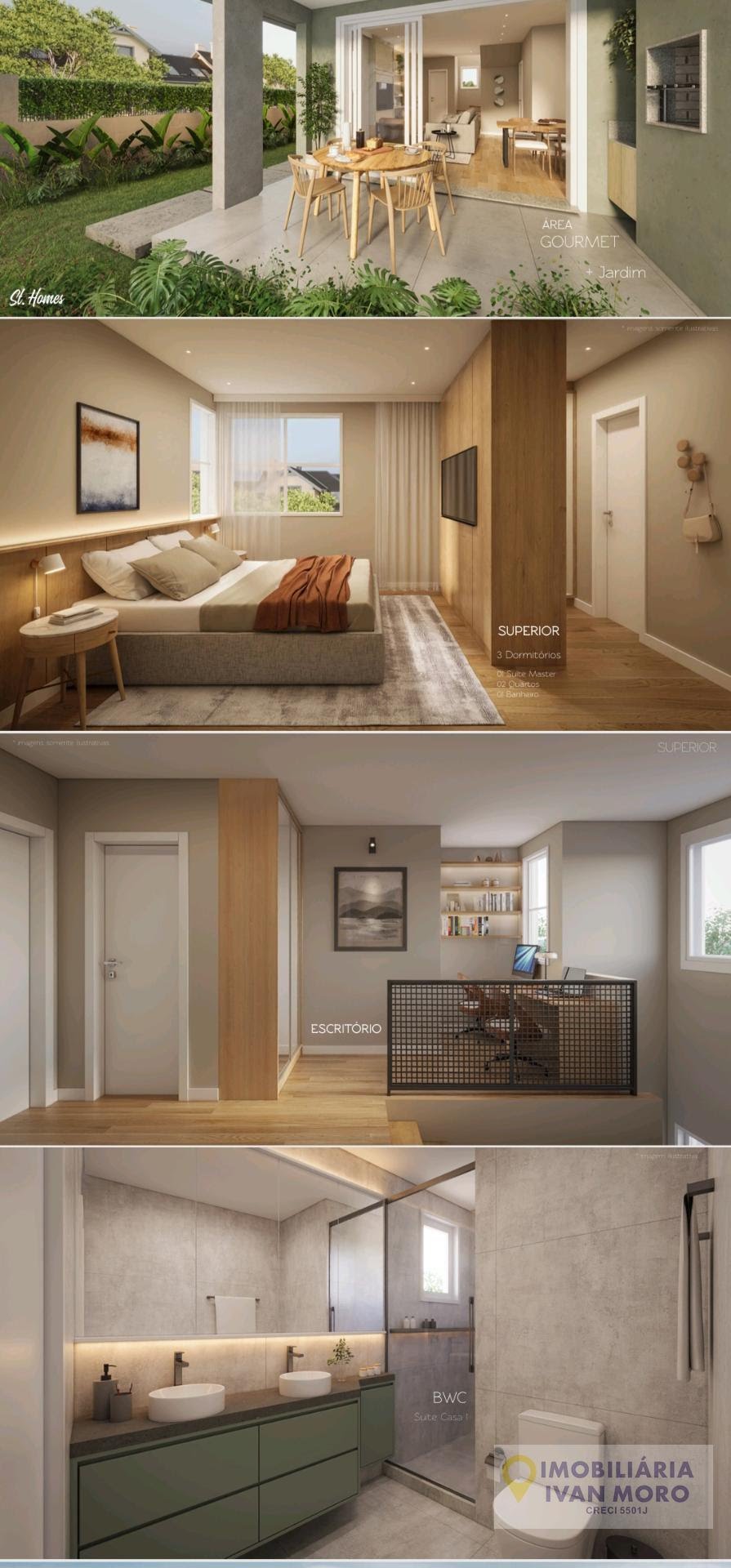 Casa à venda com 3 quartos, 1 suíte, 2 vagas e 126m² no Canasvieiras, Florianópolis (SC) — foto 4 de 8
