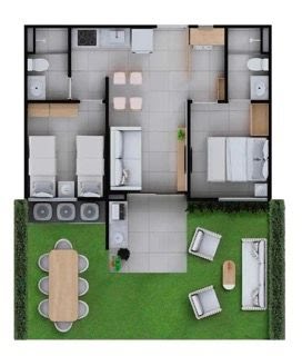 Apartamento à venda com 2 quartos, 1 suíte e 72m² no Carneiros, Tamandaré (PE) — foto 11 de 12