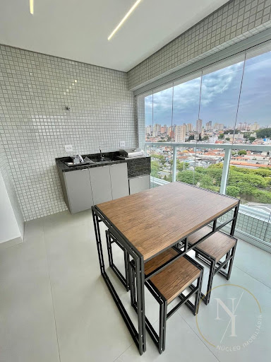 Apartamento mobiliado 81m² no Villa de Coimbra com lazer completo