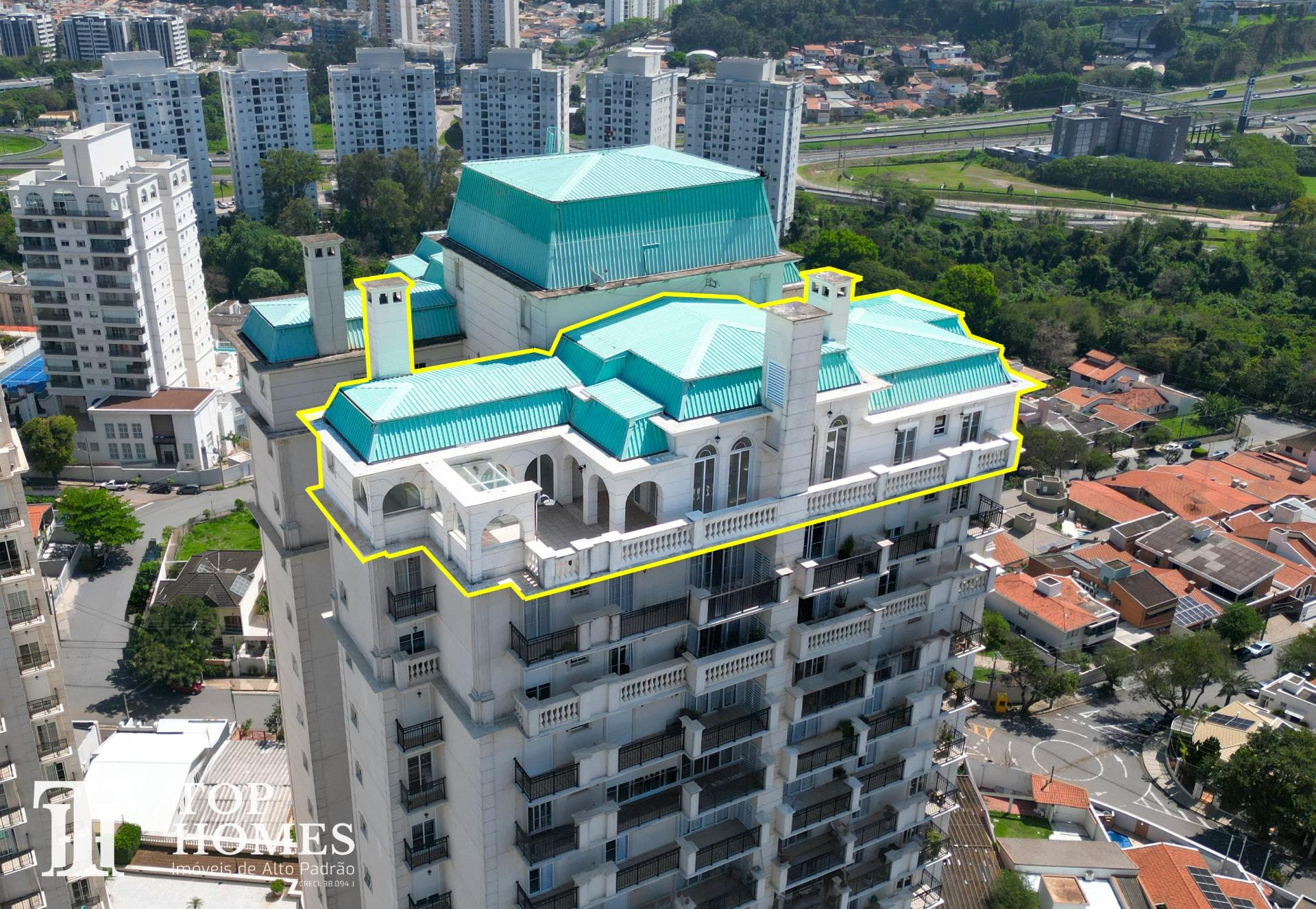 Apartamento Cobertura de Luxo - Alto Padrão à venda no Residencial Campos Elísios em Jundiaí SP