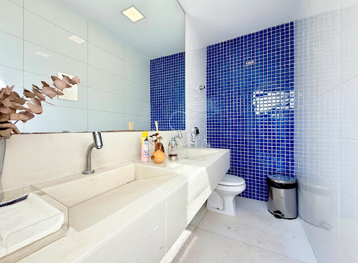 Lavabo externo da casa à venda no Riviera Del Sol