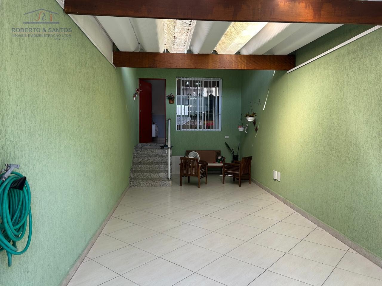 Garagem coberta