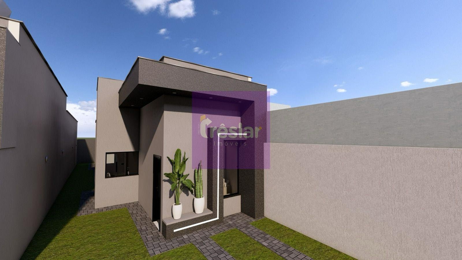 Casa à venda com 3 quartos, 2 banheiros, 2 vagas e 80m² no Bela Vista da Lagoa, Três Lagoas — foto principal